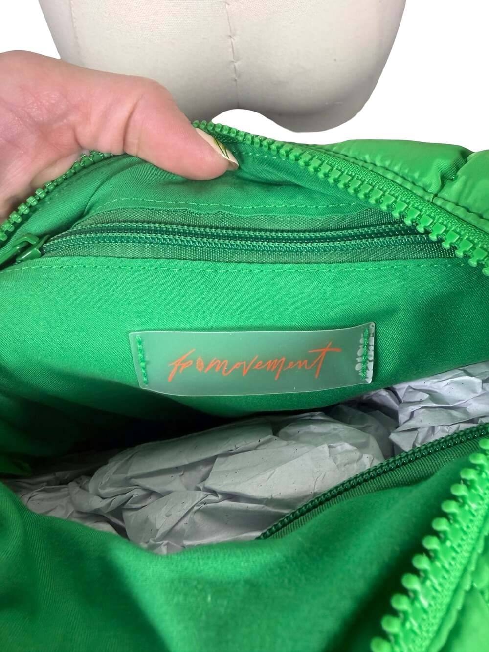 FP Movement Quilted Carryall Bag Kelly Green - Picture 9 of 9
